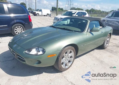 2000 Jaguar Xk8 from USA, damaged, VIN SAJJA42C0YNA01636